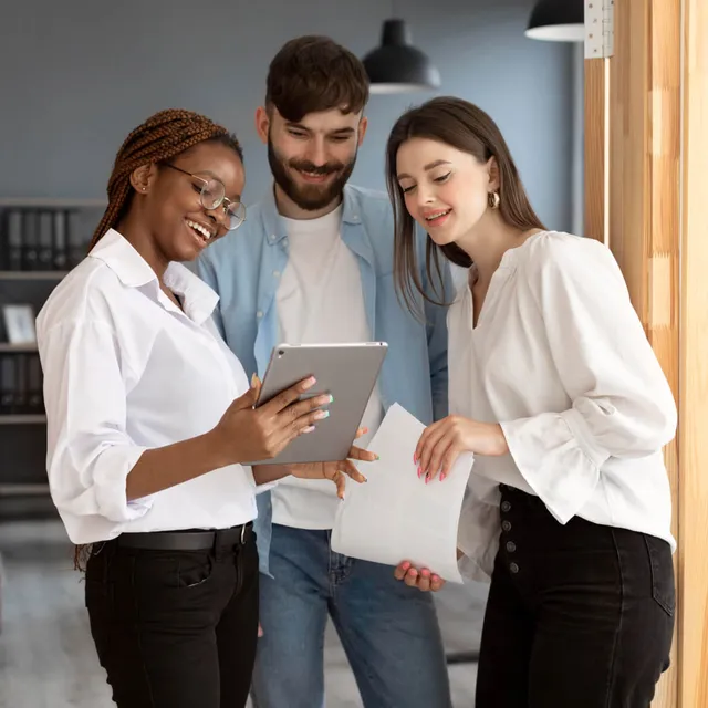 The SteelBinary team collaborating