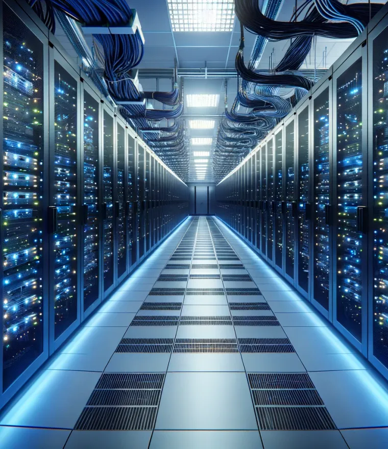 SteelBinary-monitored data center infrastructure